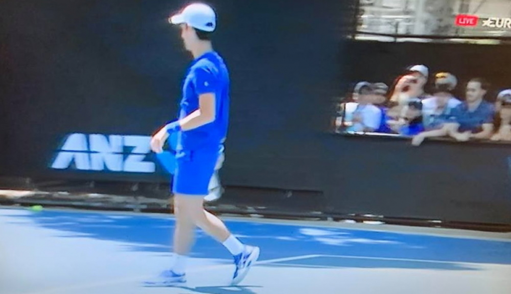 Novak na treningu u Melburnu