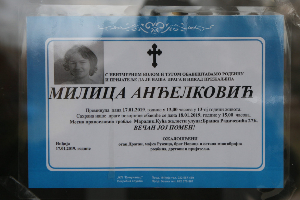 Milica preminula u &scaron;koli