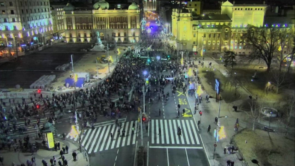 Protesti u Beogradu