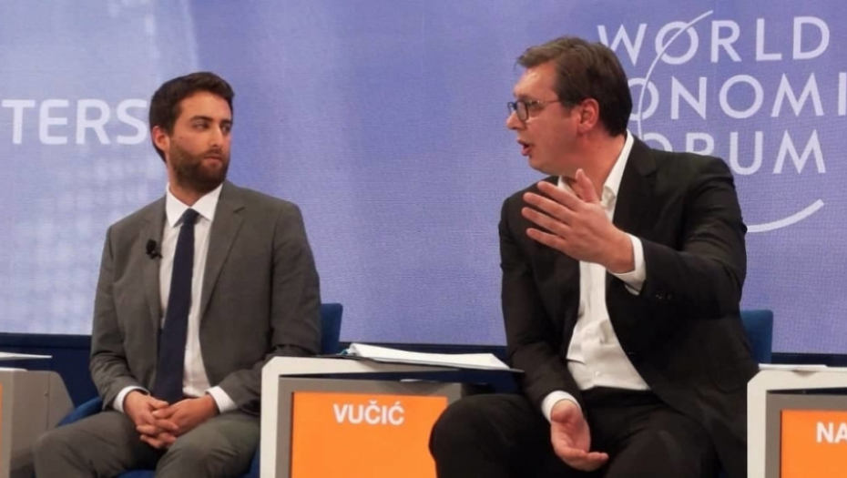 Aleksandar Vučić u Davosu