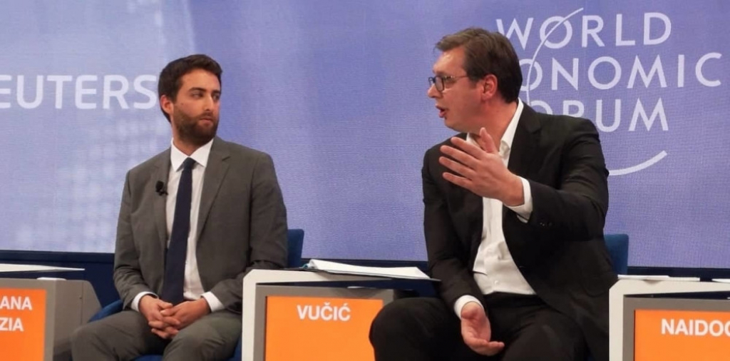 Aleksandar Vučić u Davosu