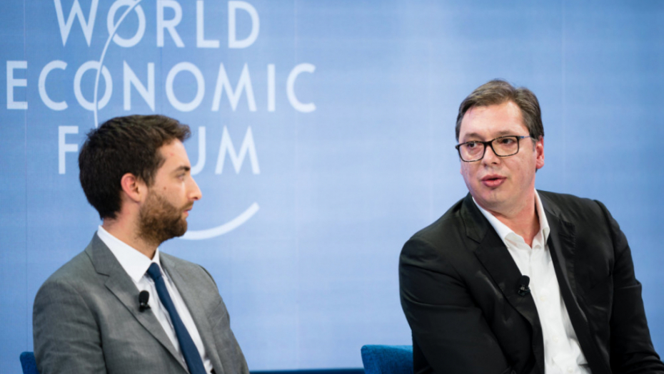 Aleksandar Vučić u Davosu