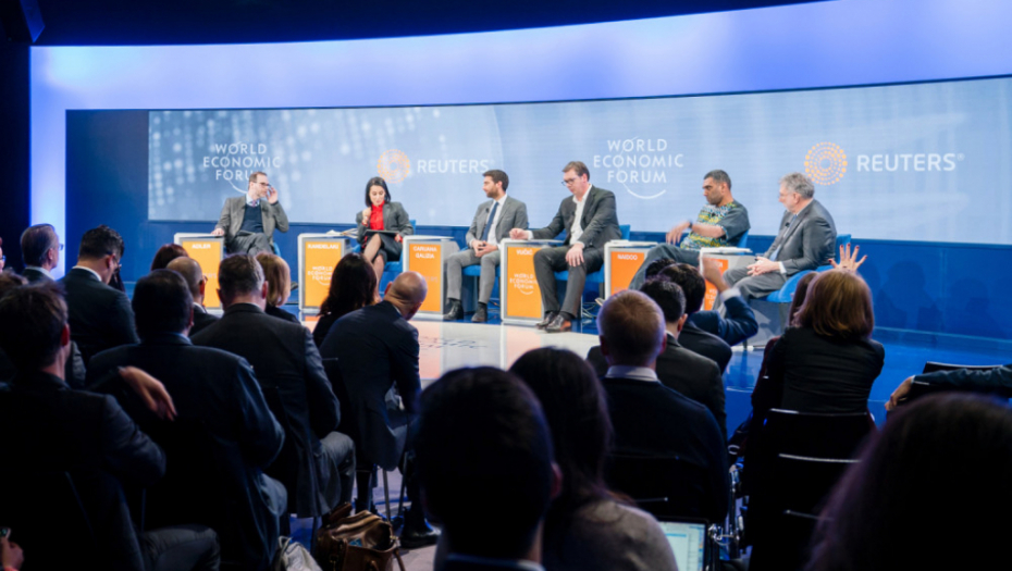 Aleksandar Vučić u Davosu