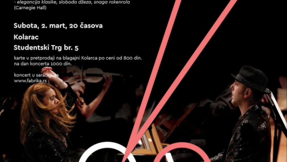 Koncert za dva hibridna klavira u Kolarcu