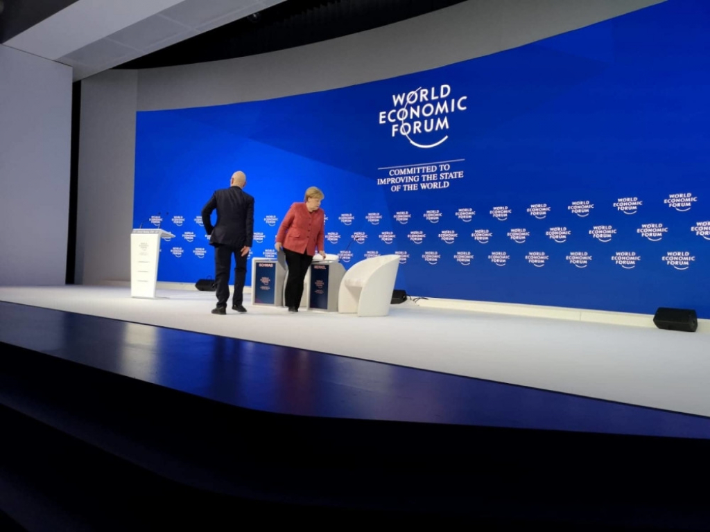 Angela Merkel u Davosu