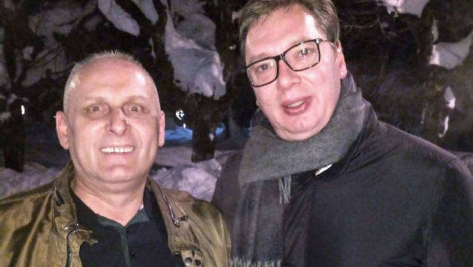 Mile Stanković i Aleksandar Vučić