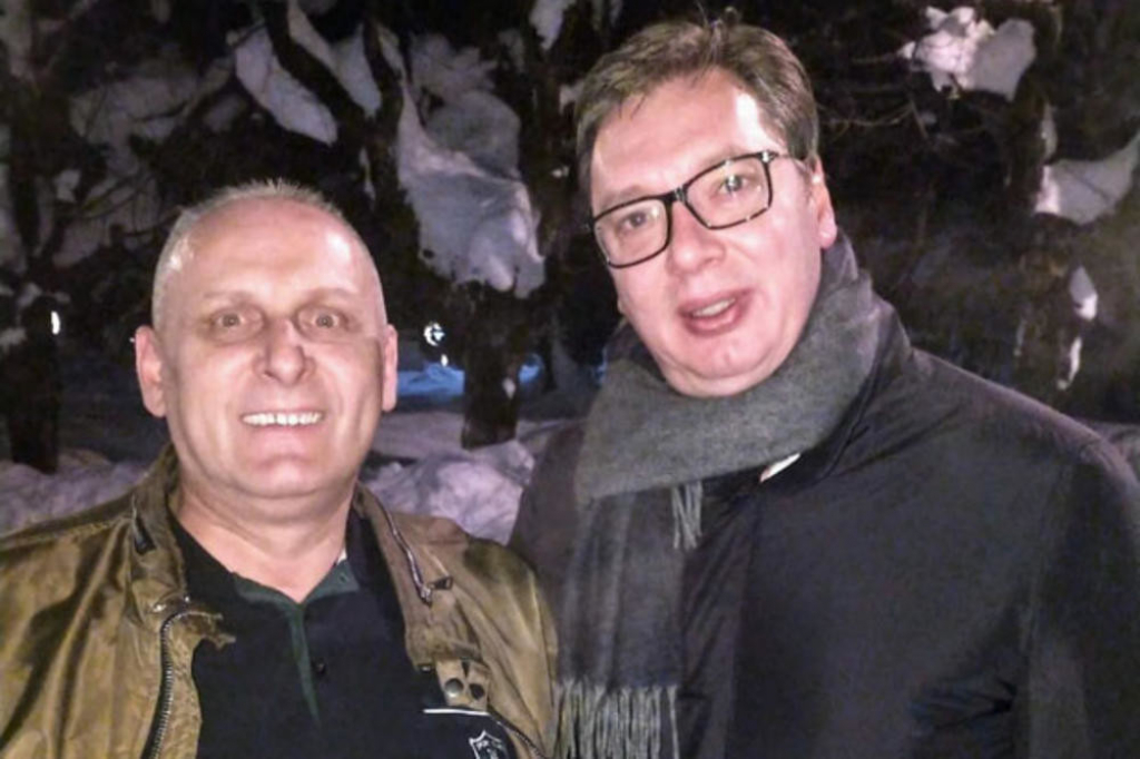 Mile Stanković i Aleksandar Vučić