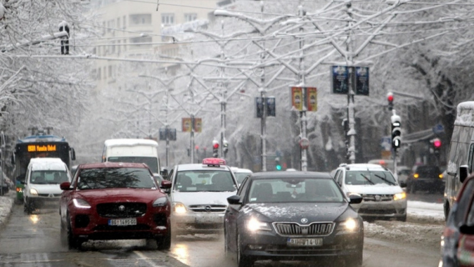 sneg, Beograd, ljudi, ulice, vreme