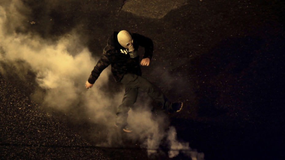 Atina, Grča protest