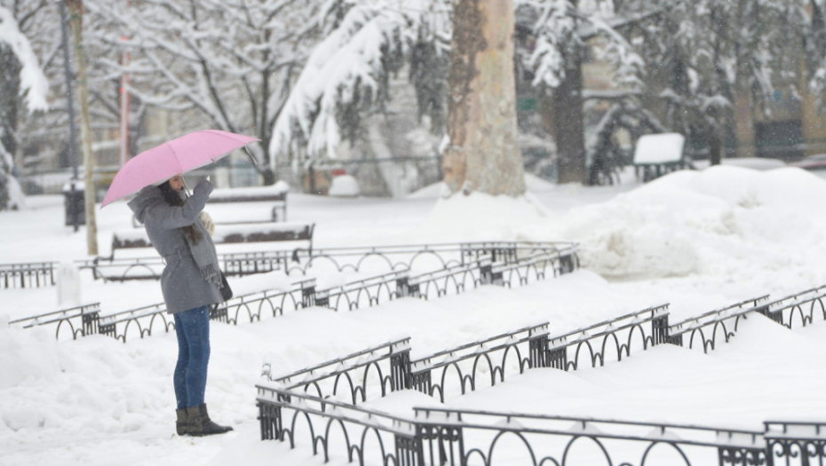 sneg, Beograd, ljudi, ulice, vreme