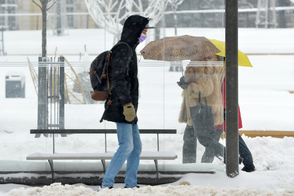 sneg, Beograd, ljudi, ulice, vreme