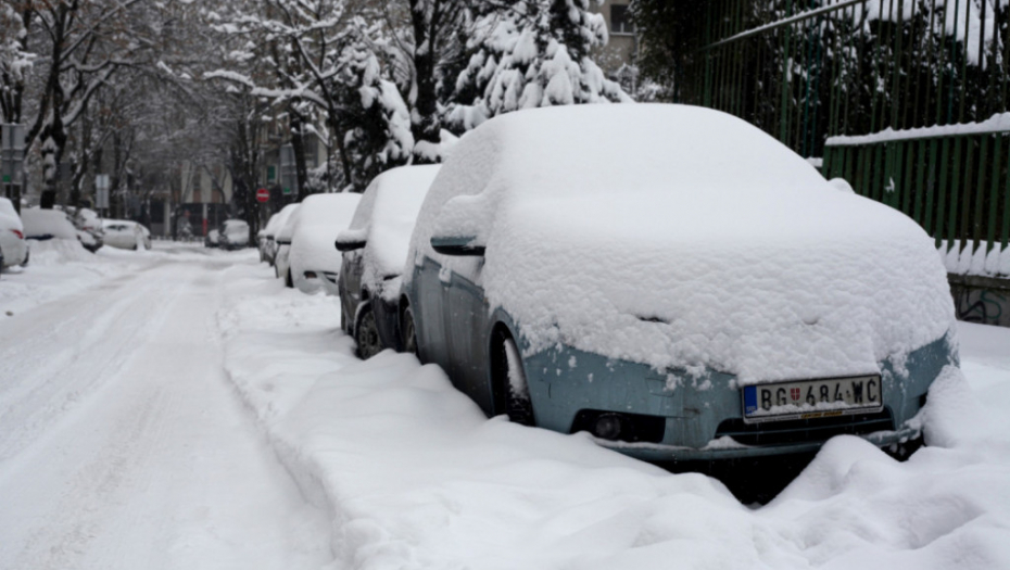 sneg, Beograd, ljudi, ulice, vreme