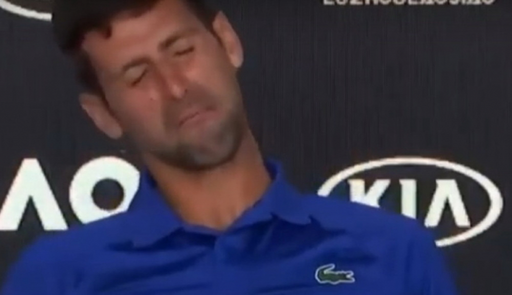 Novak na pres konferenciji u Melburnu