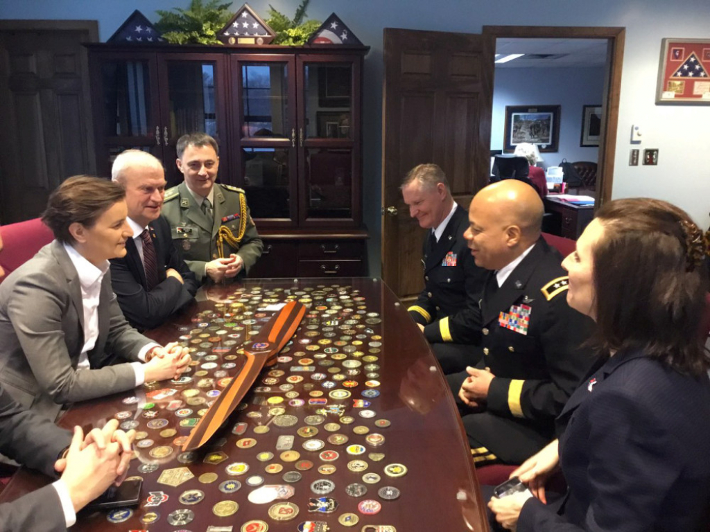 Ana Brnabić u radnoj poseti Americi