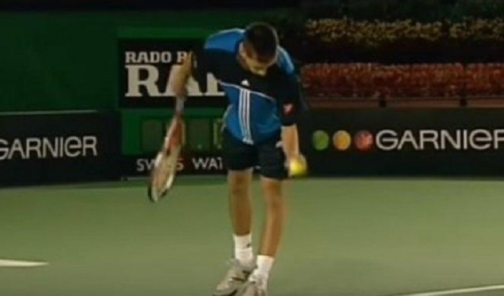 Novak Đoković sa žutim pramenovima