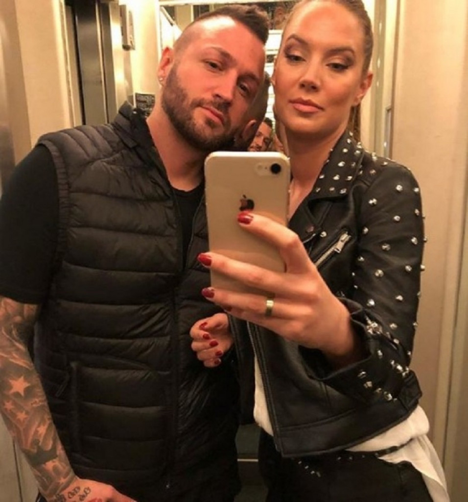 Nenad Aleksić &Scaron;a sa suprugom