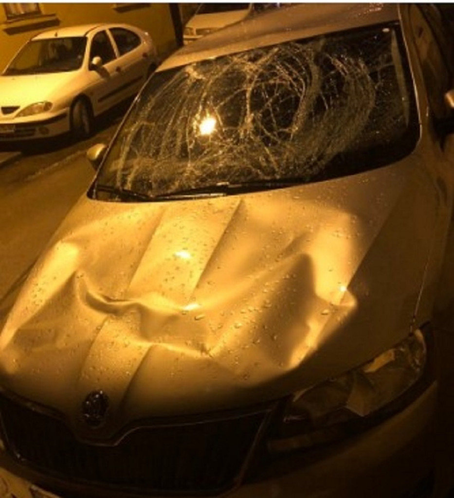 Razbijen automobil Filipovića