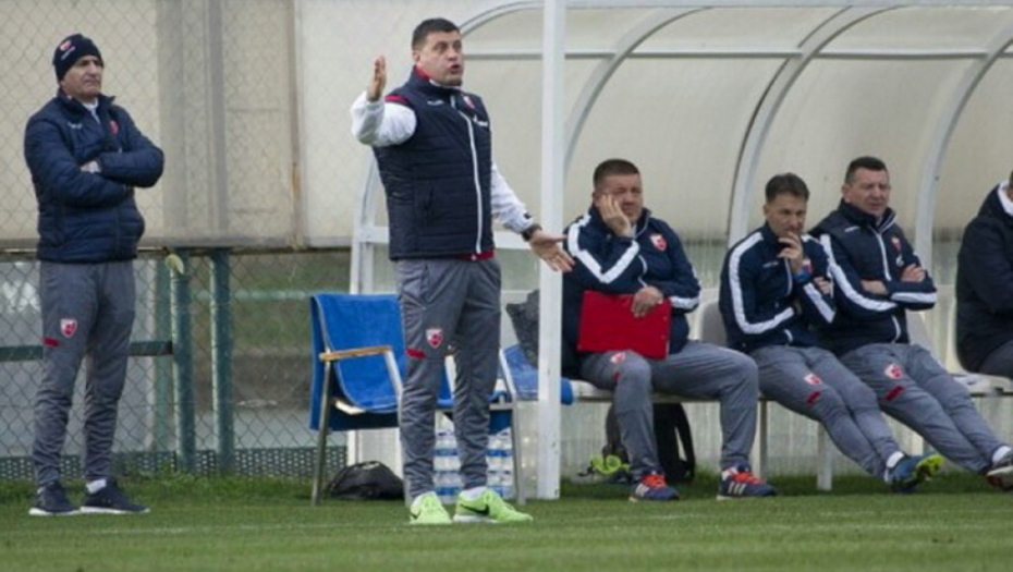 Vladan Milojević i stručni štab u Antaliji