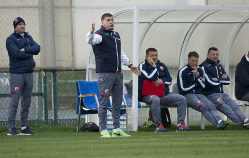 Vladan Milojević i stručni štab u Antaliji