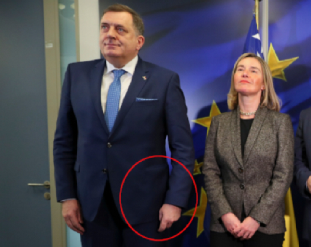 Milorad Dodik, Federika Mogerini