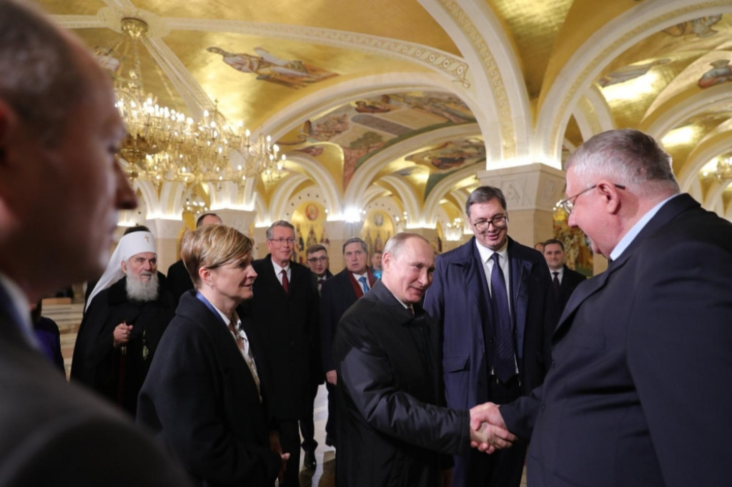 Vojislav &Scaron;e&scaron;elj, Vladimir Putin