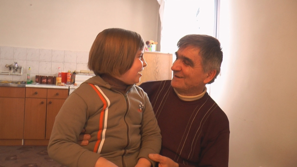 Bogdan sa ćerkom Kristinom