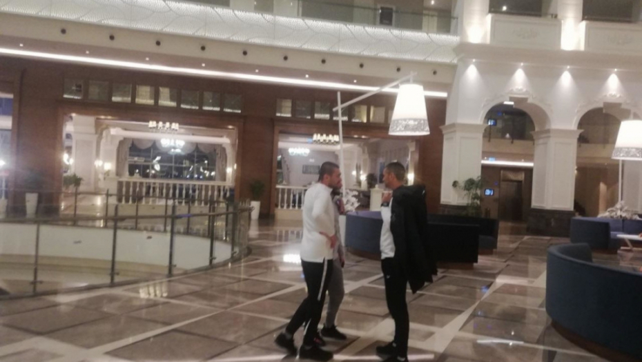 Iliev i Janković u hotelu u Antaliji