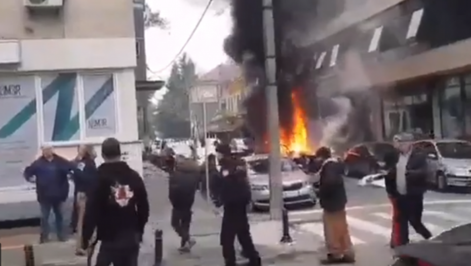 Eksplozija, automobil, Podgorica