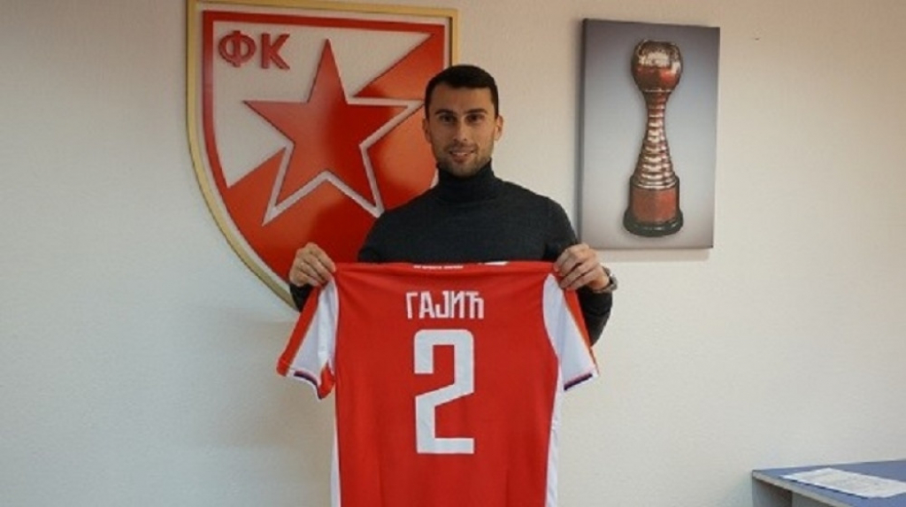 Milan gajić, na promociji u Crvenoj zvezdi