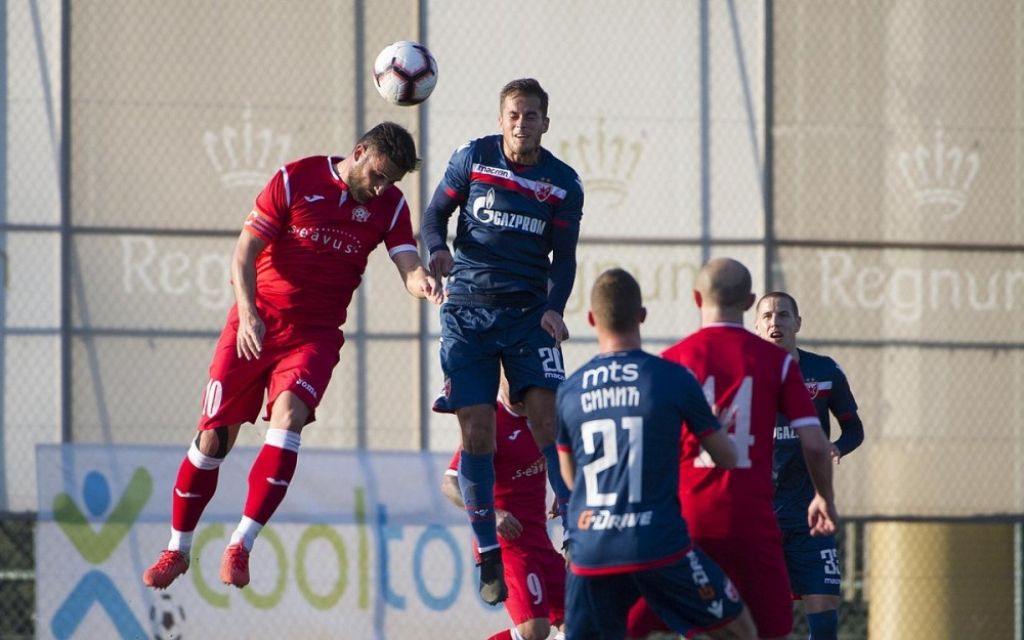 Crvena zvezda - Rabotnički, prijateljska utakmica