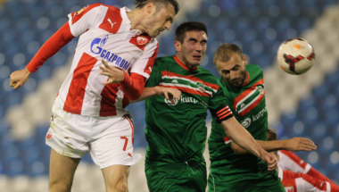 Đorđe Rakić u dresu Crvene zvezde