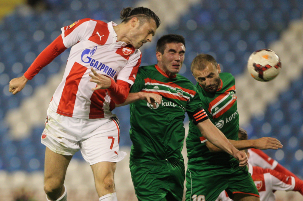 Đorđe Rakić u dresu Crvene zvezde