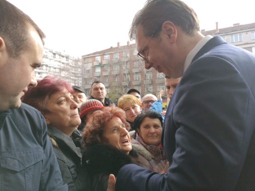 Aleksandar Vučić u Aleksincu