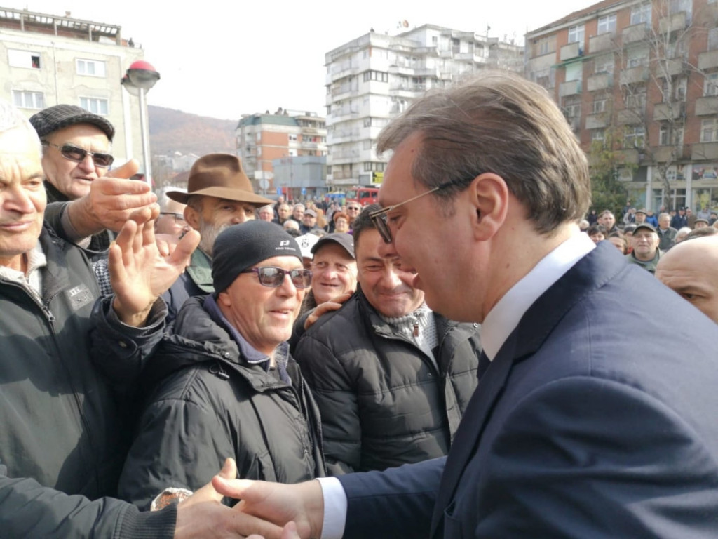 Aleksandar Vučić u Aleksincu