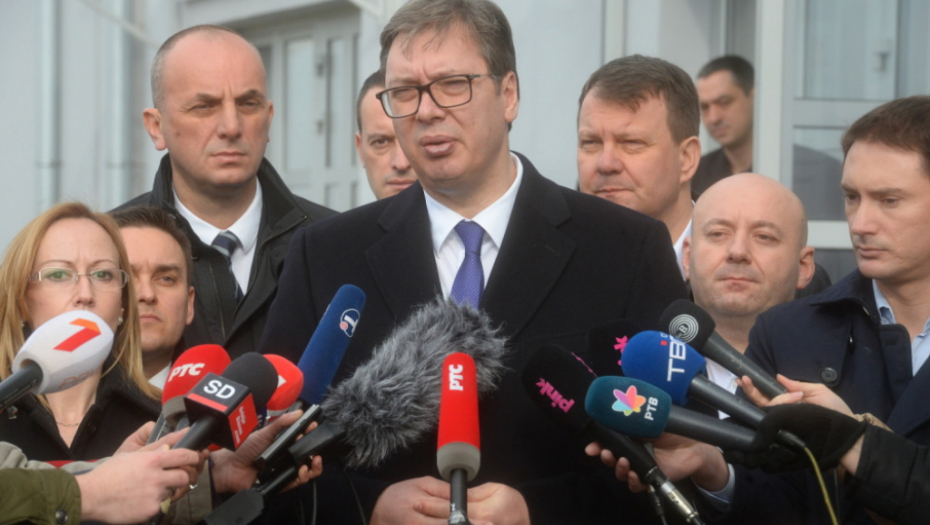 Aleksandar Vučić, vršac