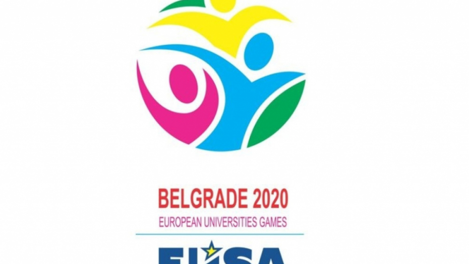 Logo Evropskih univezitetskih igara Beograd 2020