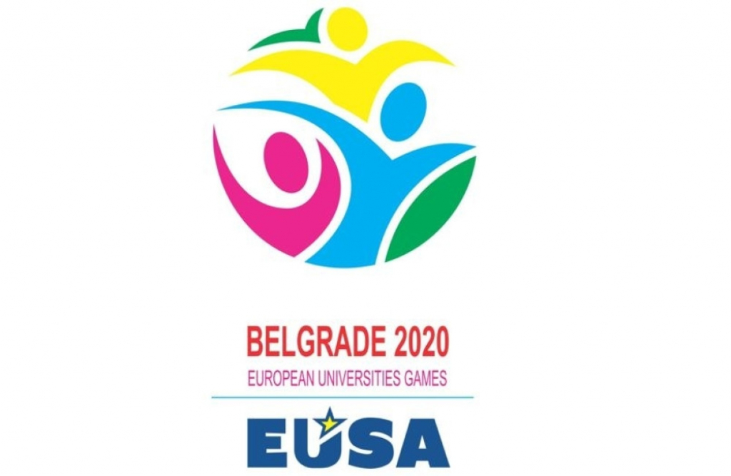Logo Evropskih univezitetskih igara Beograd 2020