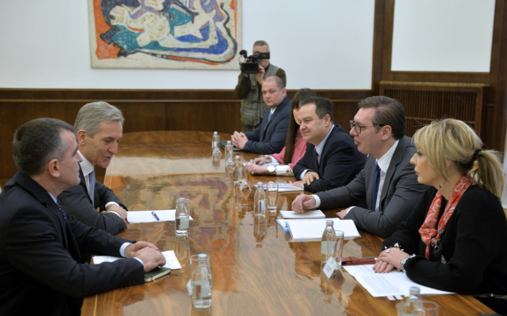 Aleksandar Vucic sa potpredsednikom Vlade Republike Moldavije