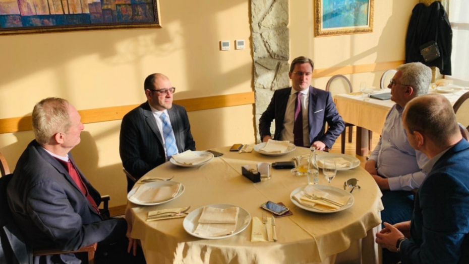 Nikola Selaković na otvaranju &quot;Srpske kuće&quot; u podgoric