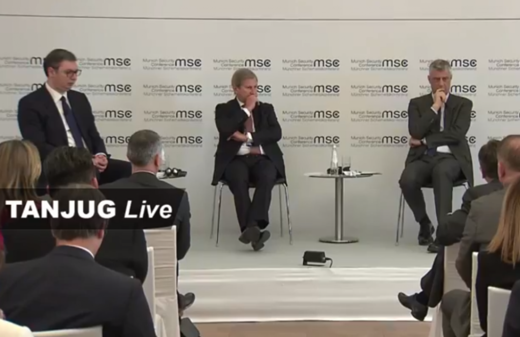 Aleksandar Vučić, Ha&scaron;im Tači