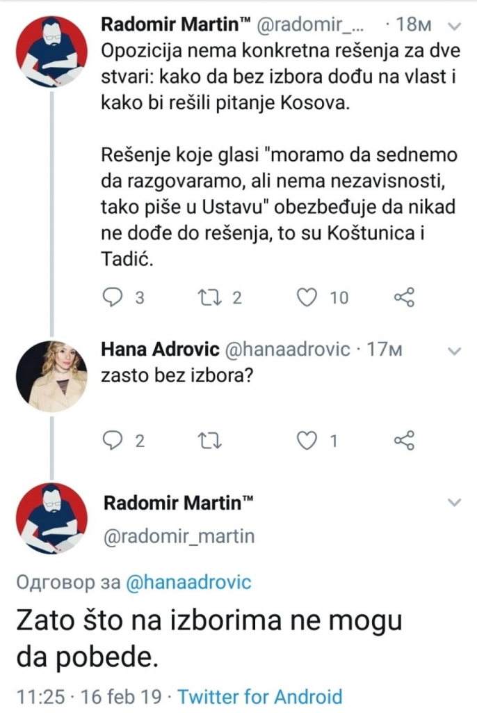 Opozicioni novinari priznali da nemaju &scaron;anse