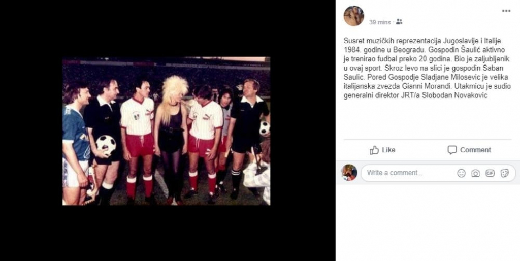 Šaban Šaulić fudbal