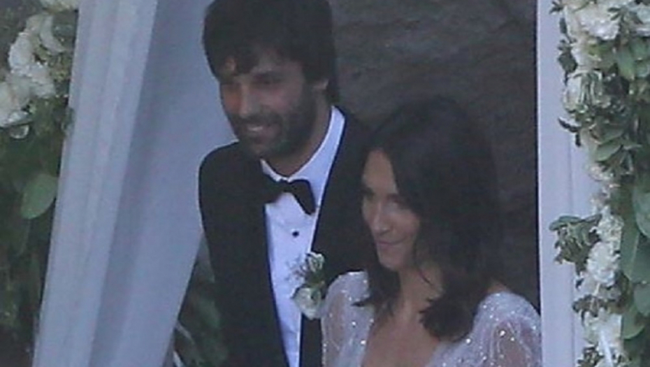 Miloš Teodosić sa suprugom Jelisavetom