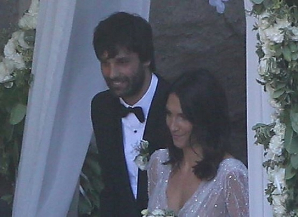 Milo&scaron; Teodosić sa suprugom Jelisavetom