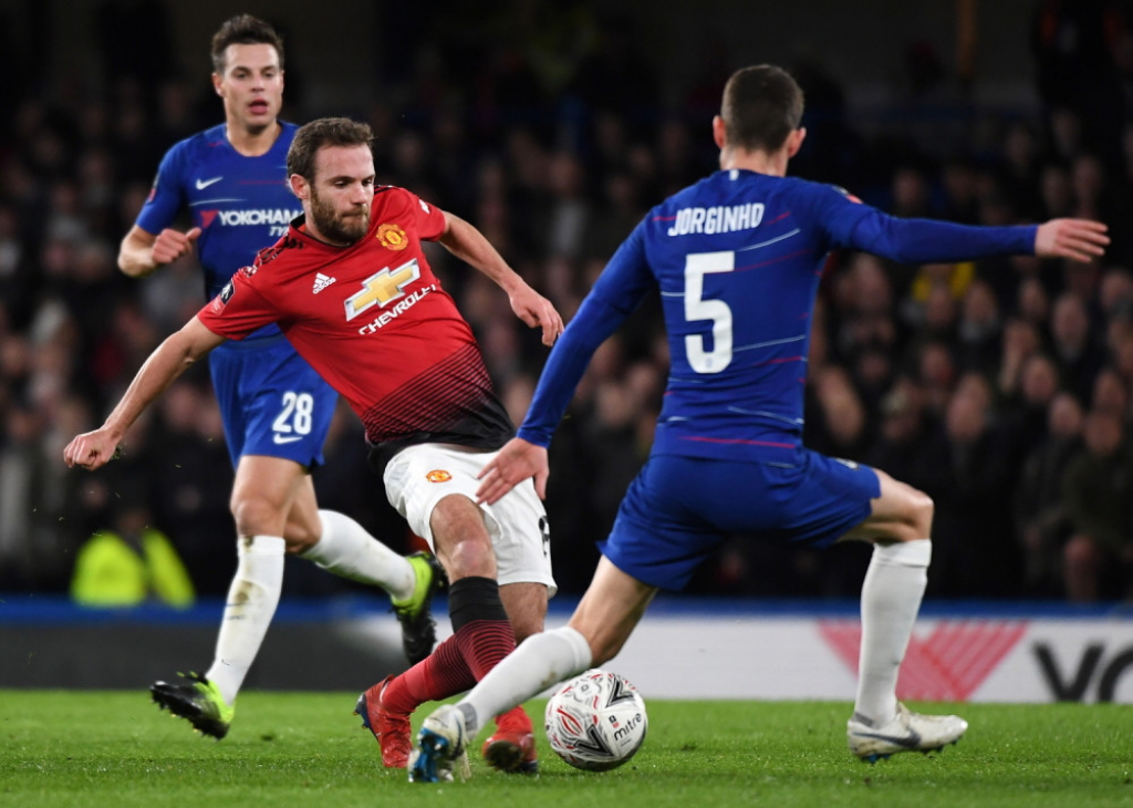 Česi - Mančester junajted, FA kup, Mata