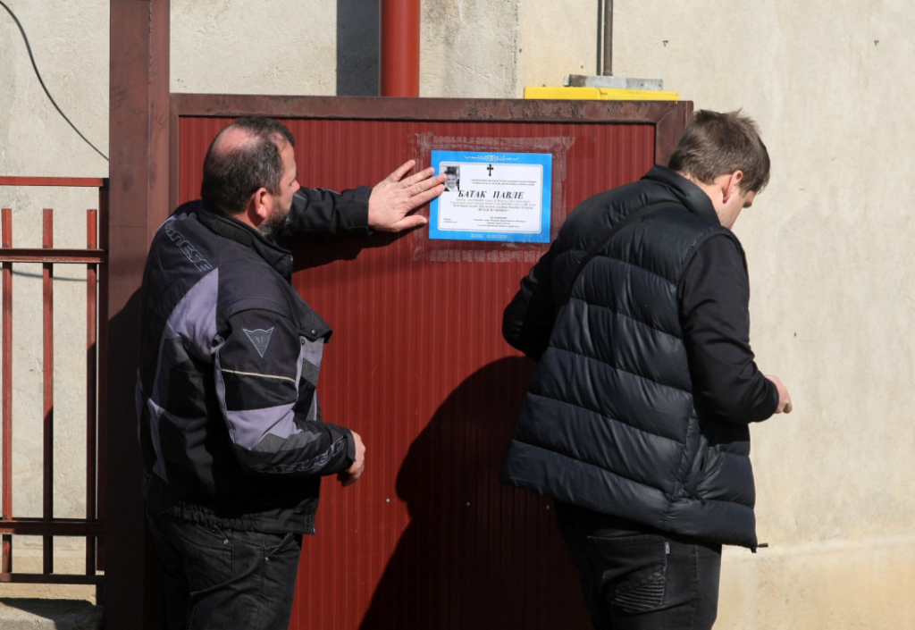 Sahrana malog Pavla iz Ljukova