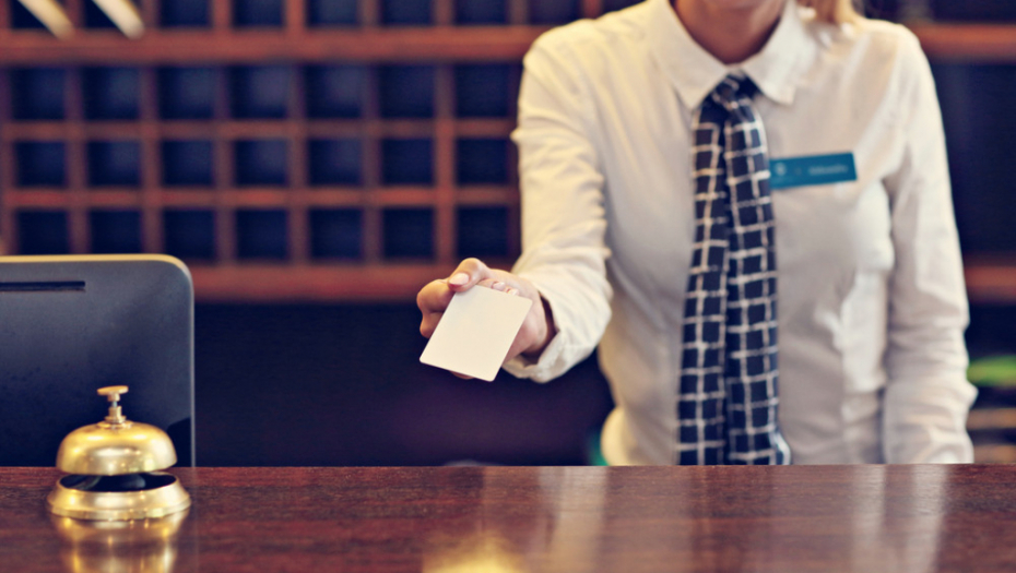 Recepcija, hotel, odmor