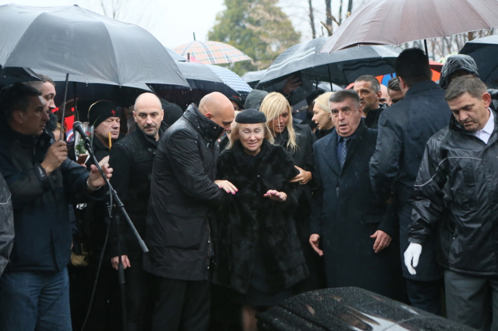 Šaban Šaulić, sahrana