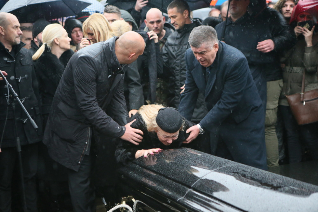 &Scaron;aban &Scaron;aulić, sahrana