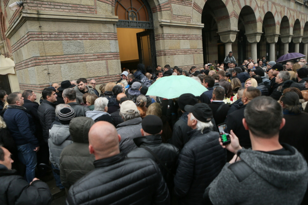 Šaban Šaulić, sahrana